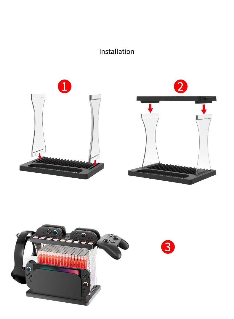 For Switch2 Console Organizer  - Gaming Console Organizer recensie en prijs