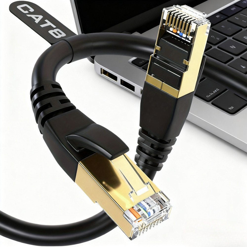 Cat8 Round Cable, High Speed H - Lan Cable Gaming recensie en prijs