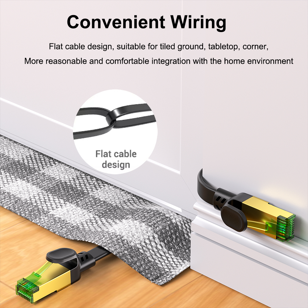 COMNEN New Cat8 Flat 40Gbps Et - Lan Cable Gaming recensie en prijs