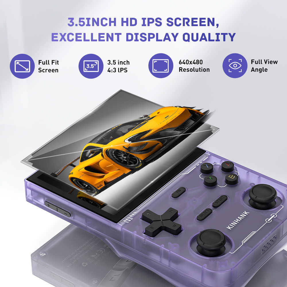 KINHANK K36 Retro Handheld Vid - Gaming Console Emulator recensie en prijs