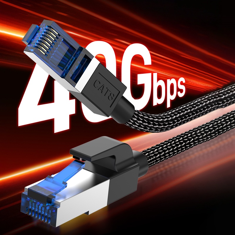CYANMI Cat 8 Ethernet Cable 10 - Lan Cable Gaming recensie en prijs