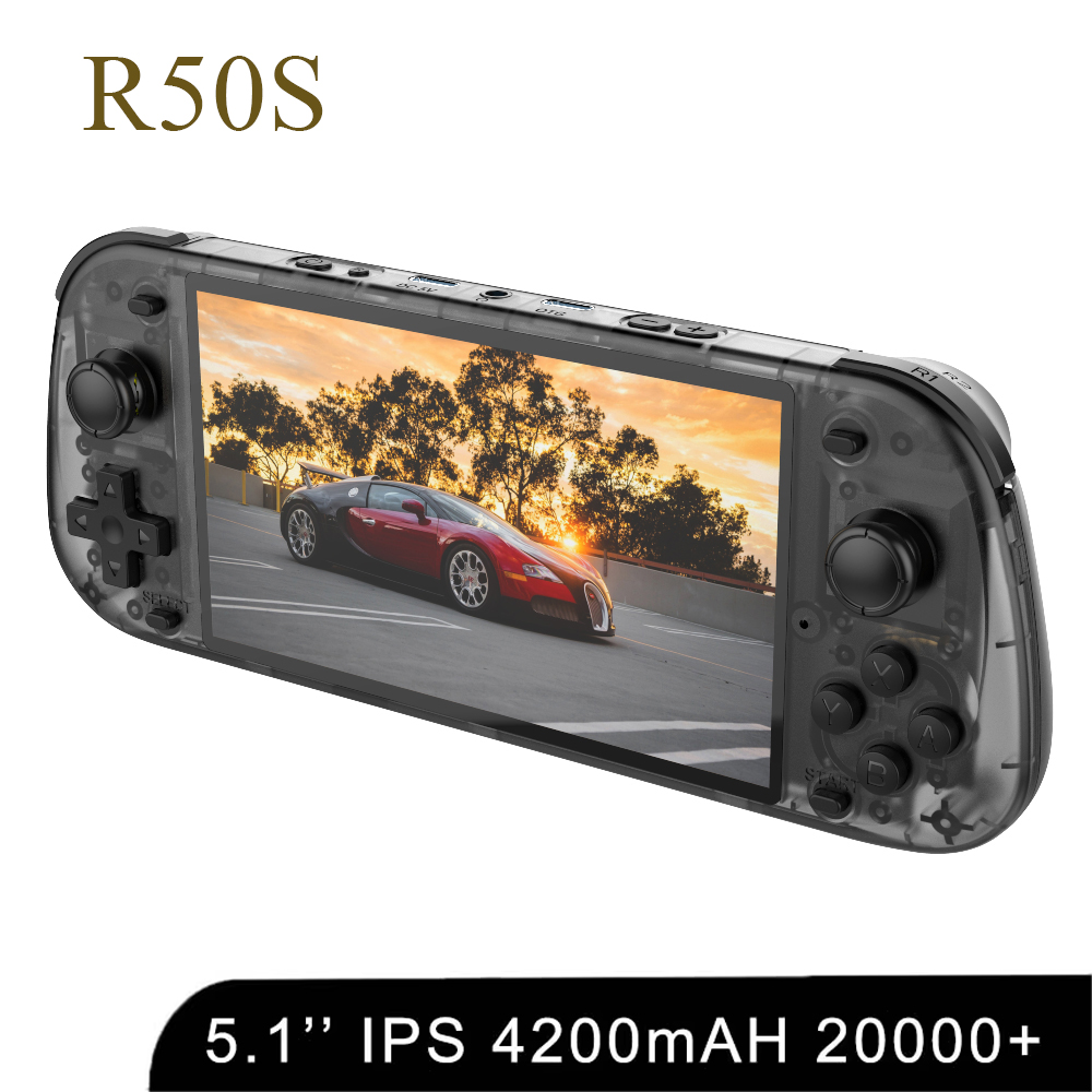 5.1inch New R50S Retro Handhel - Gaming Console Linux recensie en prijs