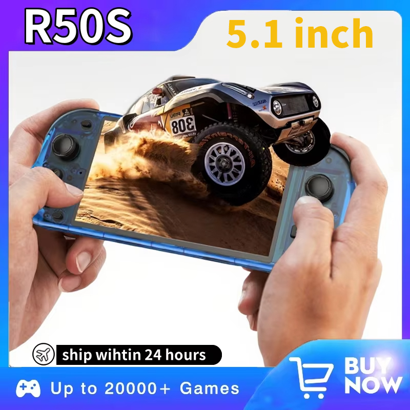 5.1inch New R50S Retro Handhel - Gaming Console Linux recensie en prijs