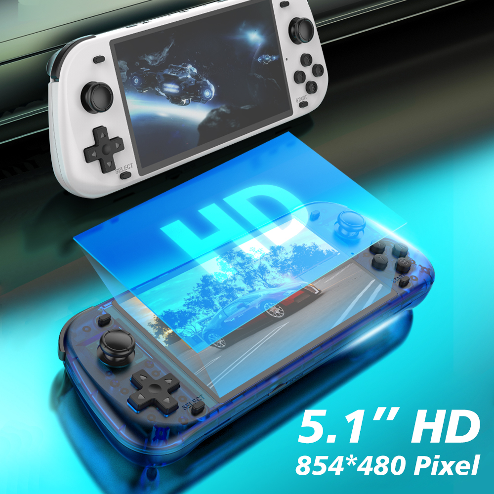 5.1inch New R50S Retro Handhel - Gaming Console Linux recensie en prijs