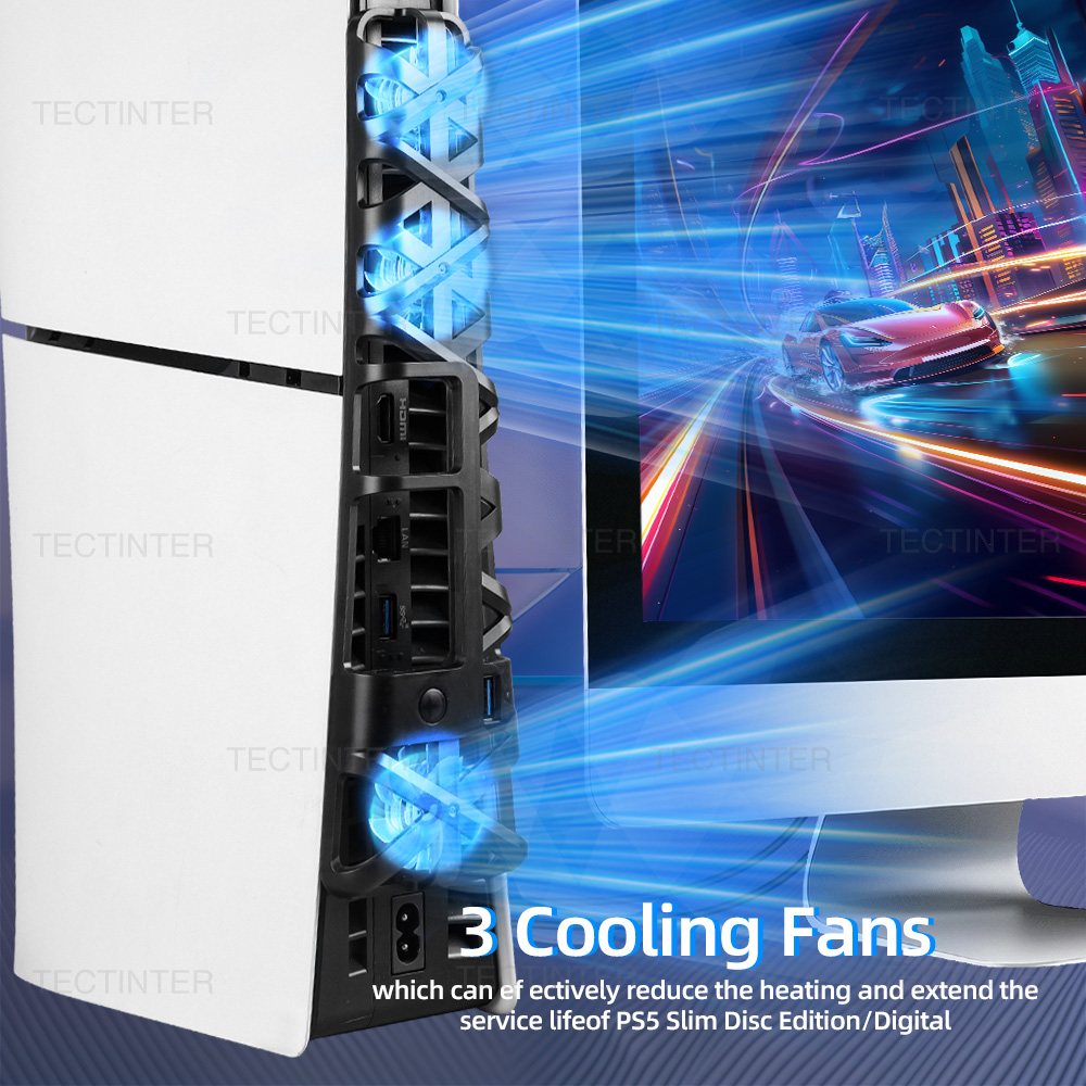 Cooling Fan for PS5 Slim Disc  - Gaming Console Usb recensie en prijs