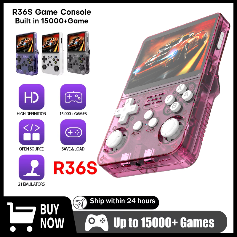 R36S Game Console Handheld Ret - Gaming Console R36 recensie en prijs