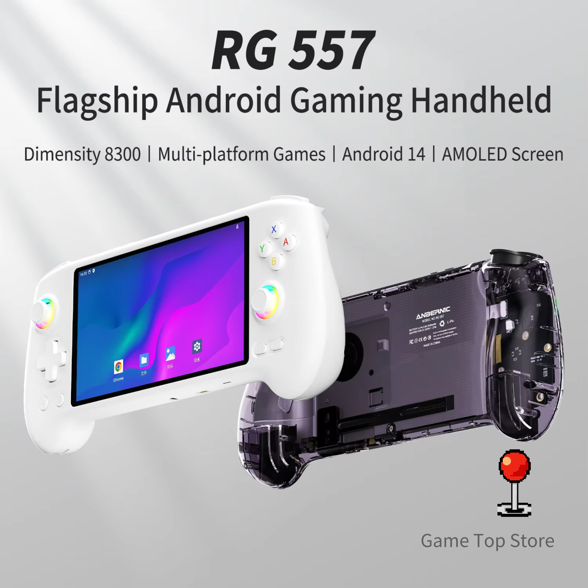 ANBERNIC RG557  Portable Handh - Gaming Console All In One recensie en prijs