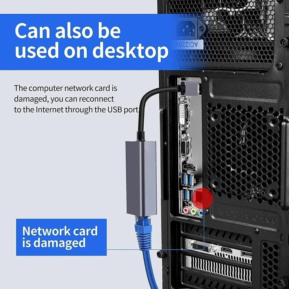 USB Type C Ethernet Adapter Ne - Lan Cable Gaming recensie en prijs