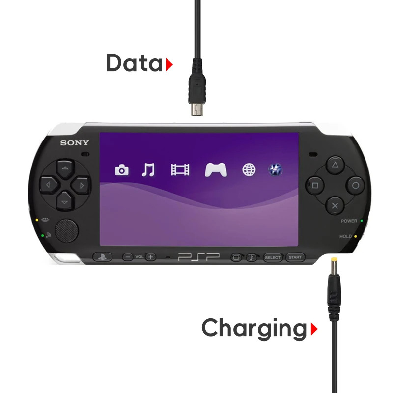 2 in 1 USB Charger For PSP 100 - Gaming Console Usb recensie en prijs