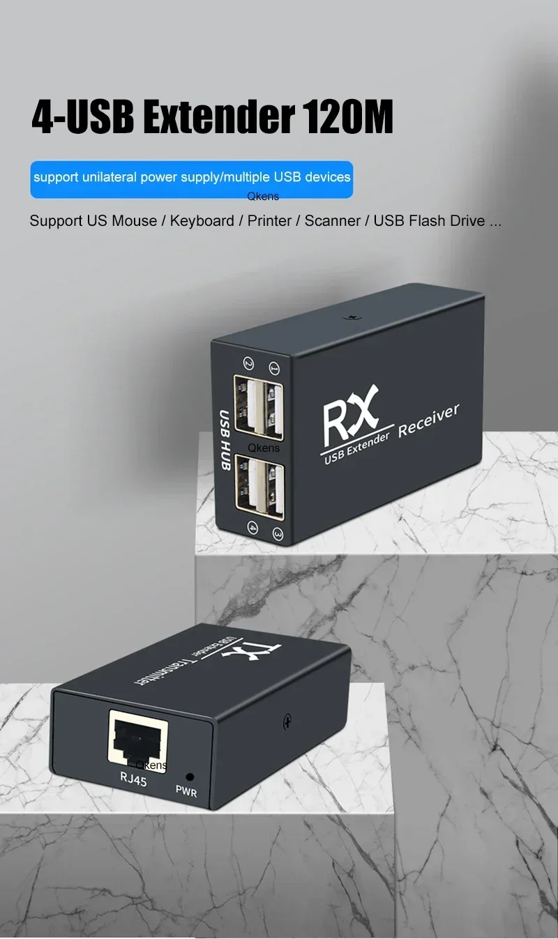 120M 4 Port USB Extender Over  - Lan Cable Gaming recensie en prijs