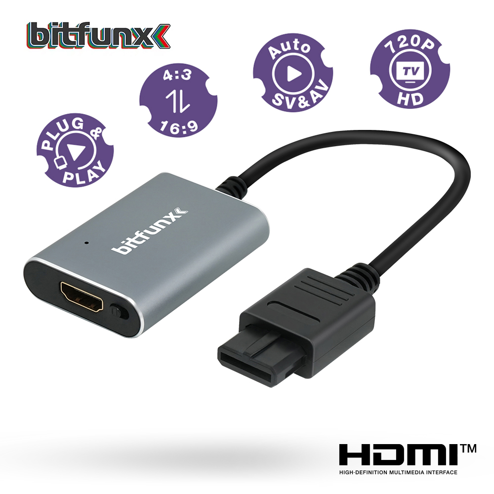 Bitfunx 720P HDMI™ Adapter S-v - Gaming Console All In One recensie en prijs
