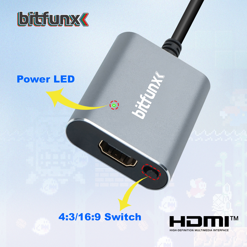 Bitfunx 720P HDMI™ Adapter S-v - Gaming Console All In One recensie en prijs