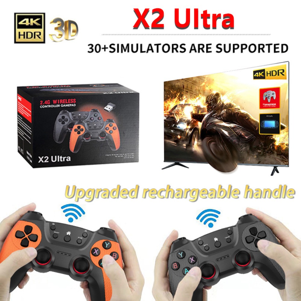 X2 Ultra Retro Game Stick 4K,  - Gaming Console All In One recensie en prijs
