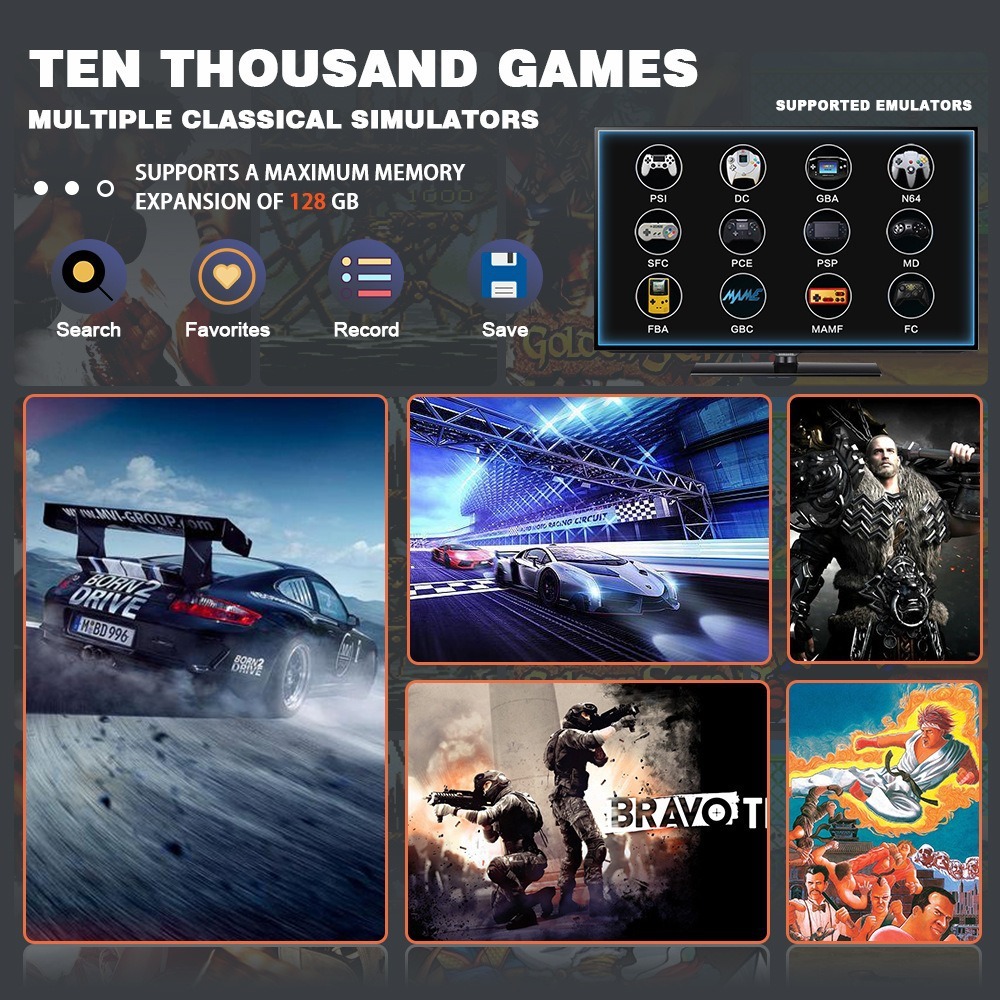 X2 Ultra Retro Game Stick 4K,  - Gaming Console All In One recensie en prijs