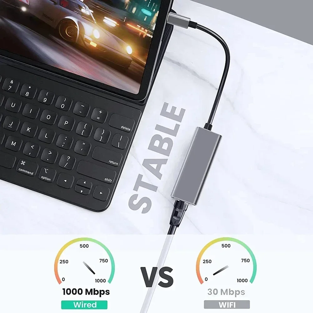 1000Mbps USB Ethernet Adapter  - Lan Cable Gaming recensie en prijs